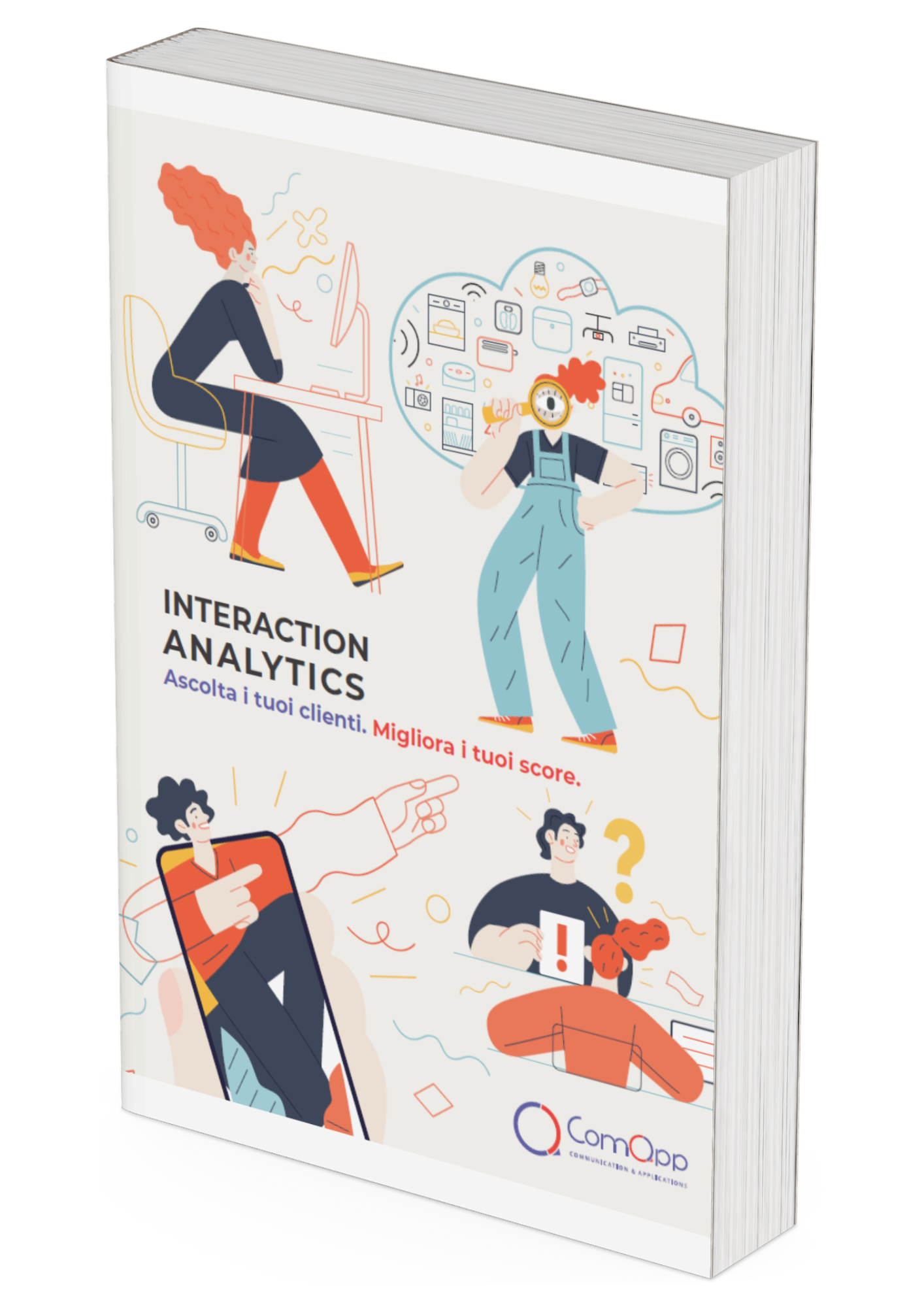 White Paper Interaction Analytics - mockup copertina